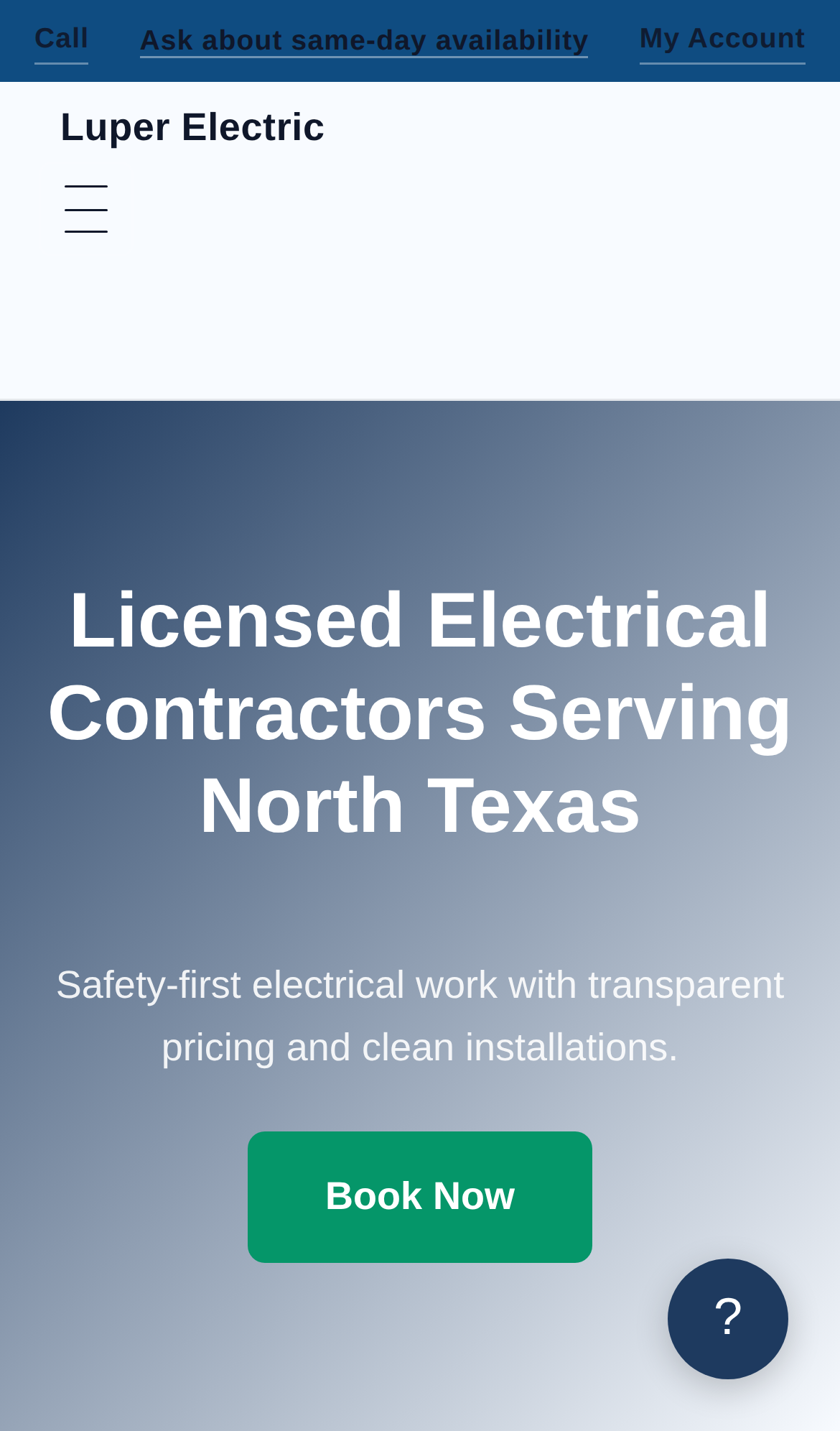 Electrical Demo mobile home